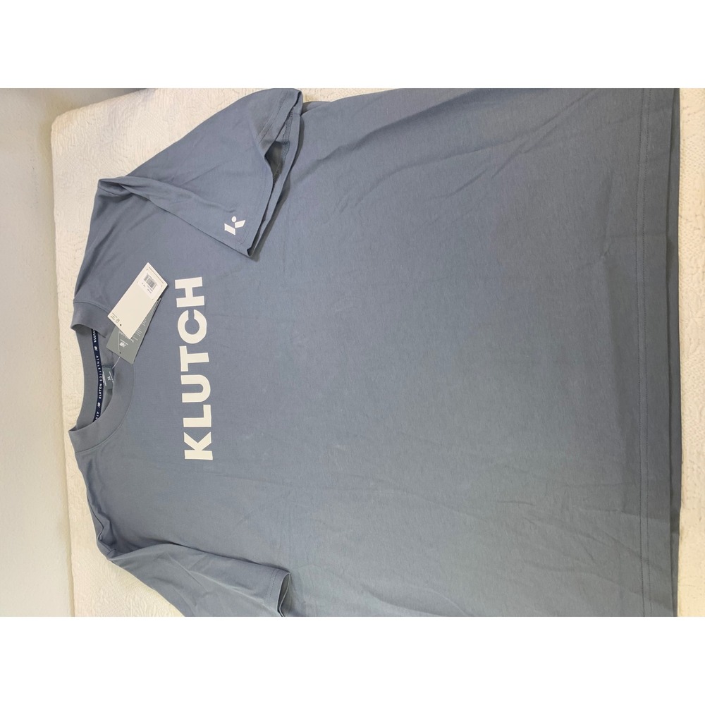 New Balance Klutch Athletics Oversized T-Shirt Mens XL Blue Gray MT41802 NWT